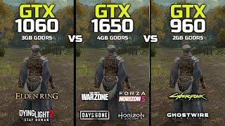 GTX 1060 vs GTX 1650 vs GTX 960  9 Games Tested