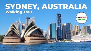 Sydney Australia Walking Tour - 4K60fps with Captions - Prowalk Tours