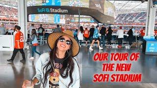 NEW SOFI STADIUM TOUR - Home of Super Bowl LVI - Our First Visit