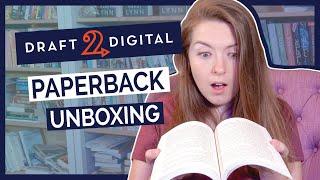Draft2Digital Paperback Unboxing Quality Review *it took 3 months to print?*
