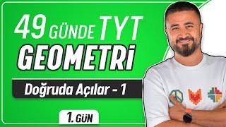 Doğruda Açılar 1  49 Günde TYT Geometri Kampı 1.Gün  Rehber Matematik