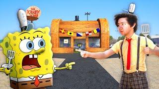 SpongeBob Meets His Human Self - SpongeBob In Real Life 10