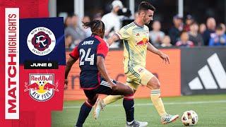 Match Highlights  New York Red Bulls vs. New England Revolution  June 8 2024.