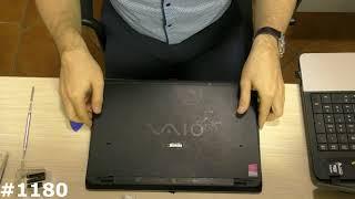 Disassembly of the Sony Vaio SVP132A1CV laptop