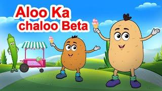 Aloo Kachaloo Beta Kahan Gaye The  आलू कचालू बेटा  & more Hindi Rhyme  Kindergarten  JingleToons