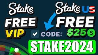 stake promo code STAKE2024 - free $25 on Stake US  free VIP benefits on Stake COM