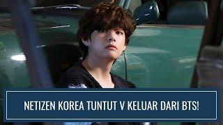 NETIZEN KOREA TUNTUT V KELUAR DARI BTS DISEBUT BISA HANCURKAN KARIR GRUP