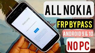 All Nokia Frp BypassGoogle Account Remove  Android 9 & 10  Without Pc  2024 Update