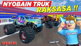 NYOBAIN TRUK MONSTER RAKSASA OFFROAD EKSTRIM DI SIRKUIT  ROLEPLAY TRUK INDONESIA - Roblox