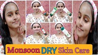 Monsoon DRY Skin Care Routine Best Under Rs 200 Products  For Glowing & Brightening Skin 