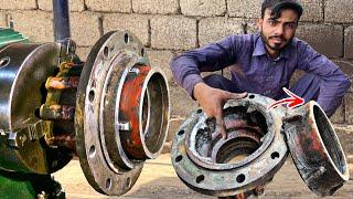 How to improve your learning ability  Repairing broken rear wheel hub by Pakistani Mechanics