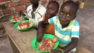 Food time at orphanage home #orphan #feeding #prayers #hope #donate #homeless