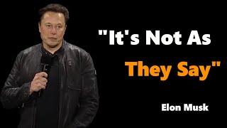 Elon Musk about Hydrogen Cars