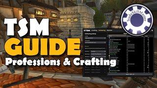 TSM Guide Professions & Crafting Operations World of Warcraft Addon