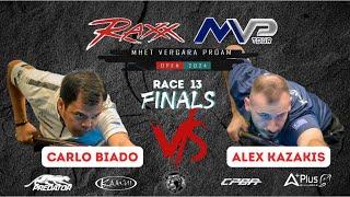 FINALS  Carlo Biado VS Alex Kazakis Race 13  RAXX MVP TOUR PRO 2024