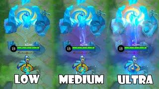 Natan Tidal Lord Collector Skin in Different Graphics Settings