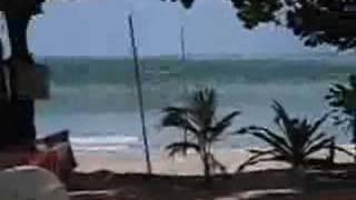 GIANT Tsunami is hitting the beach Best Tsunami-video ever