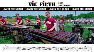 LEARN THE MUSIC  2023 The Cadets Marimba  PART 1