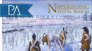 EPIC FROZEN RIVER CROSSING - Napoleonic Total War 3 Mod Gameplay