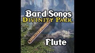 Flute Solo  Divinity Bard Song Pack BG3  Deluxe DLC Bard Songs  Baldurs Gate 3 Bard Instrument