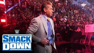 Mr. McMahon welcomes the WWE Universe home SmackDown July 16 2021