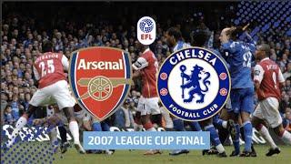 Fiery Arsenal v Chelsea League Cup Final in Full