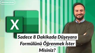 Sadece 8 Dakikada Düşeyara Formülünü Öğrenmek İster Misiniz?  Oğuzhan ÇOLAK