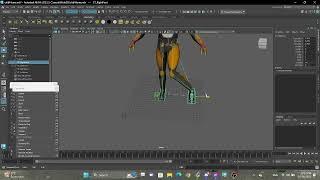 Preview Animation 3D - Humen Animation Foot Rigging