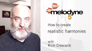 Melodyne • Creating harmonies from single vocal tracks