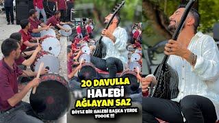 20 DAVULLA HALEBİ  Düğün Meydanında Öyle bir Resital oldukiBöylesi Yok izlemeniz lazım KİLİSDÜĞÜN