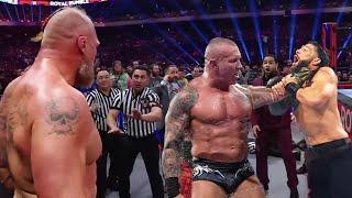 Brock Lesnar and Randy Orton Destroyed Roman Reigns at Smackdown 2023 see Whats Next