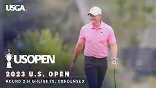 2023 U.S. Open Highlights Round 2 Condensed