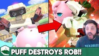 Jigglypuff DESTROYS ROB  Hungrybox Smash Ultimate Highlights