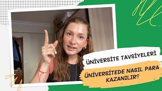 ÜNİVERSİTEDE PARA KAZANMANIN YOLLARI nasıl burs kazanırsınız neden kyk almamalısınız?