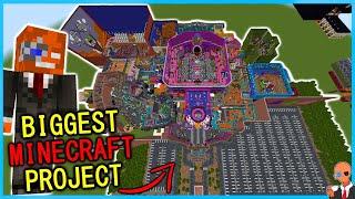 I built all of FNAF Security Breach in Minecraft and made it functional World Download