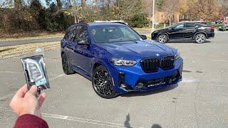 2024 BMW X3M Competition Start Up Exhaust Test Drive Walkaround POV and Review