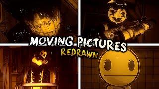 BATIM Moving Pictures Redrawn - ALL Endings & Full Walkthrough Bendy Remastered Showcase