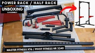 POWER Rack  Half Rack Unboxing & Assembly