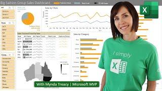 Interactive Excel Dashboards & ONE CLICK Update