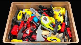 Lots of Toy Tool Set Compilation  Repair Tools and Firefighter Toys  Chainsaw - Drills - Hammer