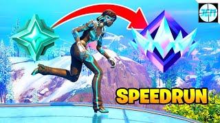 Platinum to Unreal SPEEDRUN.. Fortnite Zero-Build