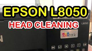 EPSON L8050 HOW TO MANUAL HEAD CLEANING WITHOUT COMPUTER