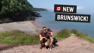 Exploring NEW BRUNSWICK   TWO national parks trying Acadian food & MORE