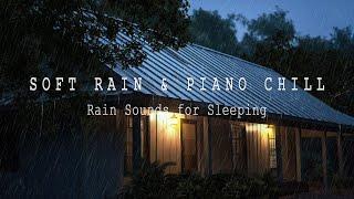 Deep Sleep Instantly in 3 Minutes due to Listen to Natural Rain Sounds on Window in Forest at Night