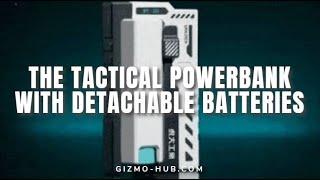 BT20-WINGMAN  THE TACTICAL POWERBANK WITH DETACHABLE BATTERIES  Kickstarter  Gizmo-Hub.com