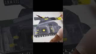 Как нарисовать танк Левиафан how to draw a tank Leviathan #Shorts