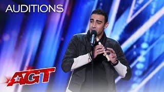 Medhat Mamdouh Beatboxes While Playing The Recorder - Americas Got Talent 2021