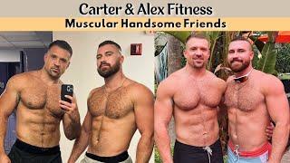 Carter & Alex - Muscular Handsome Friends Couple Fitness