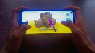 Bedwars Gameplay with Handcam  MCPE  Nethergames