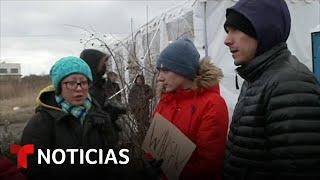 Ponen a un lado su popularidad para ayudar a los refugiados  Noticias Telemundo